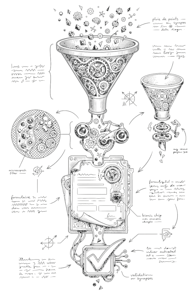 Illustration La conversion