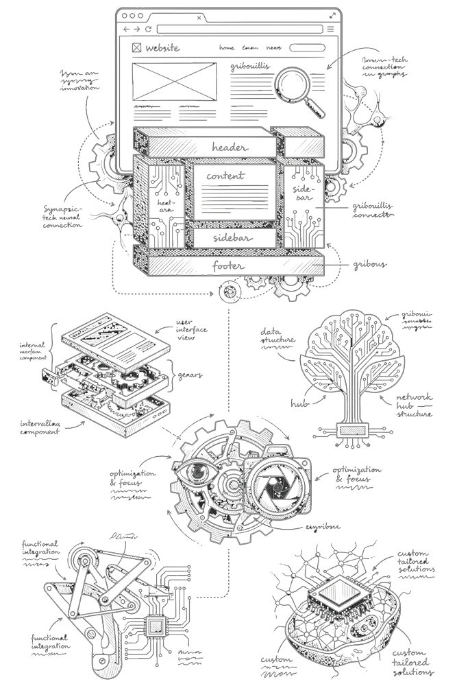 Illustration Les métiers